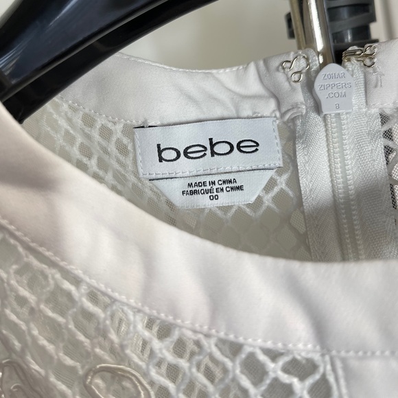 Bebe Lace Mesh Dress - Picture 5 of 6